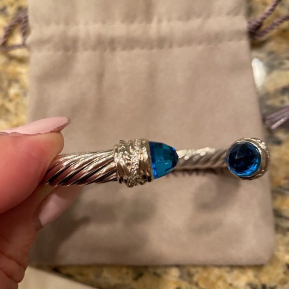 David Yurman Cable bracelet with diamonds - Picture 6 of 6